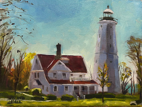 North Point Lighthouse by Michelle Savas Thompson, Image 1.