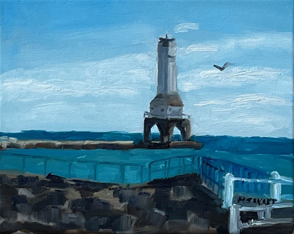 Port Washington Lighthouse by Michelle Savas Thompson