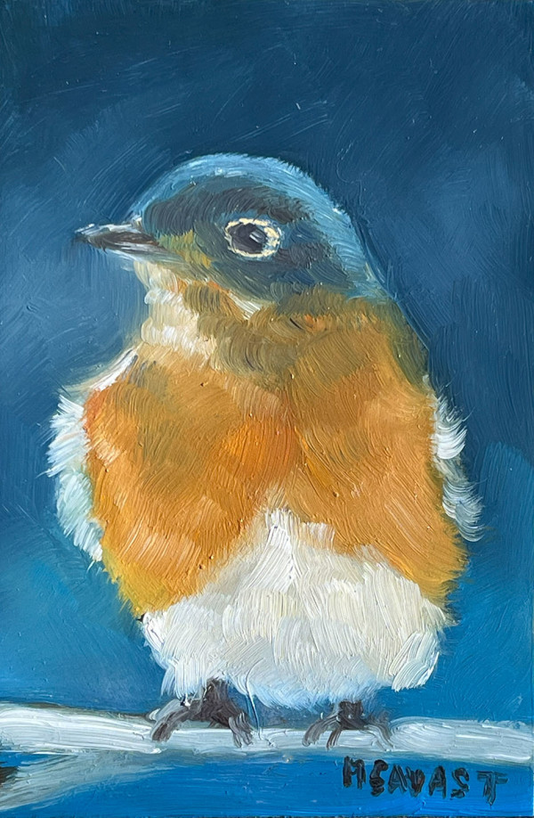 Little Blue Bird by Michelle Savas Thompson