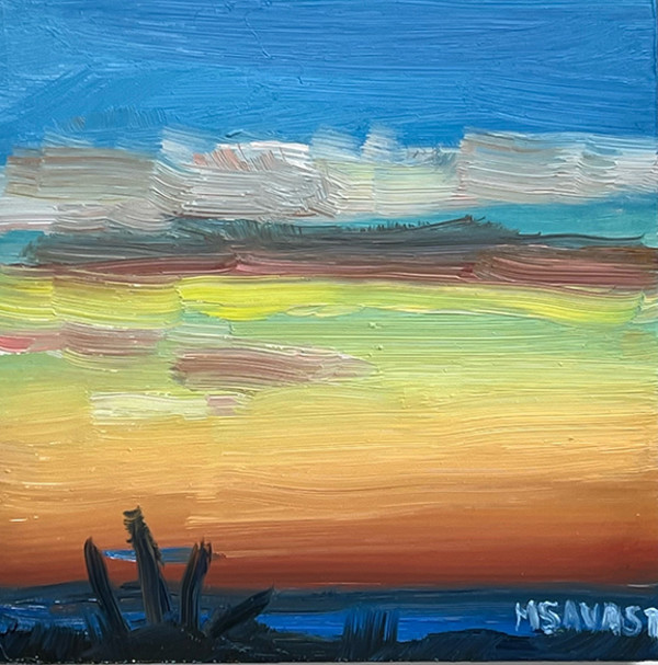 Sunset I by Michelle Savas Thompson