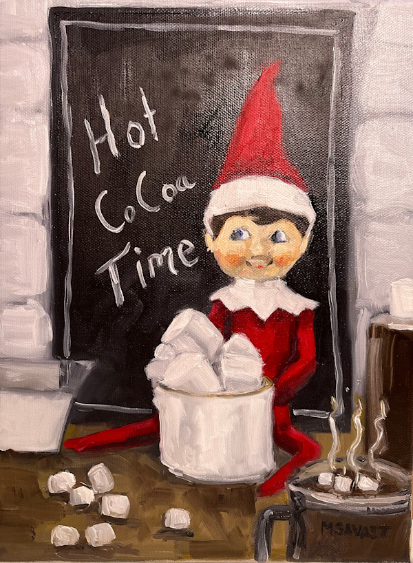 The Elf Has Arrived by Michelle Savas Thompson