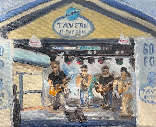 Blue Moon Band by Michelle Savas Thompson