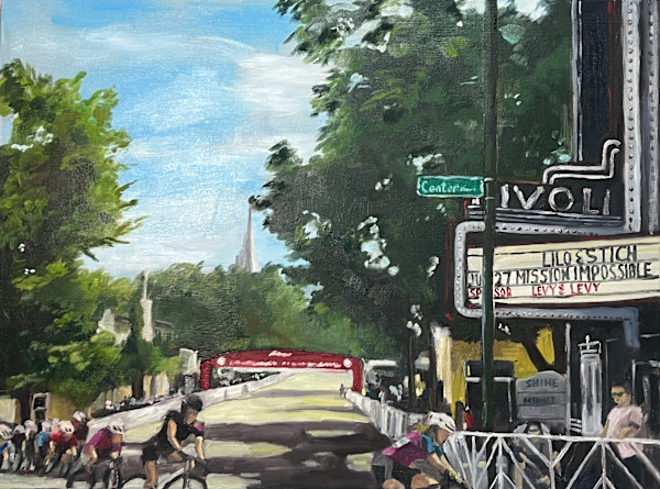 A Day at the Bike Races by Michelle Savas Thompson