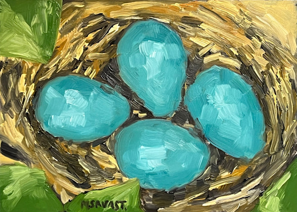 Robin Eggs by Michelle Savas Thompson, Image 1.