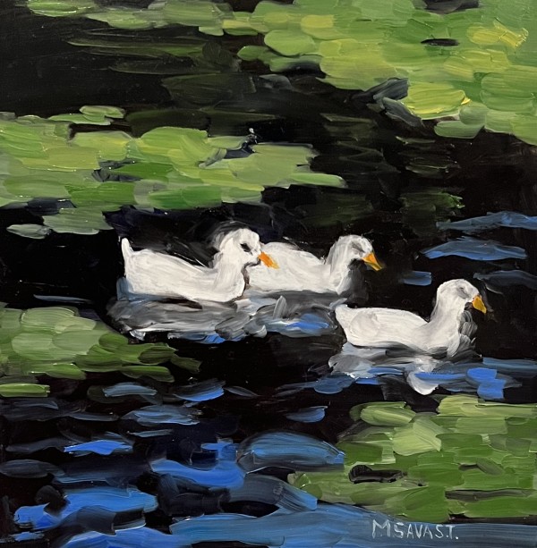 Three Ducks by Michelle Savas Thompson