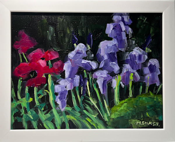 Fancy Iris by Michelle Savas Thompson