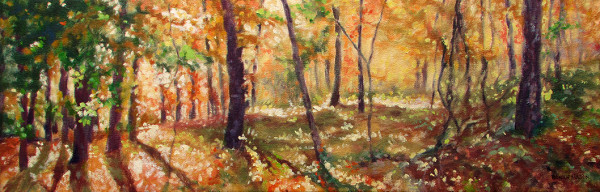 Autumn Woods by Bonnie Mason
