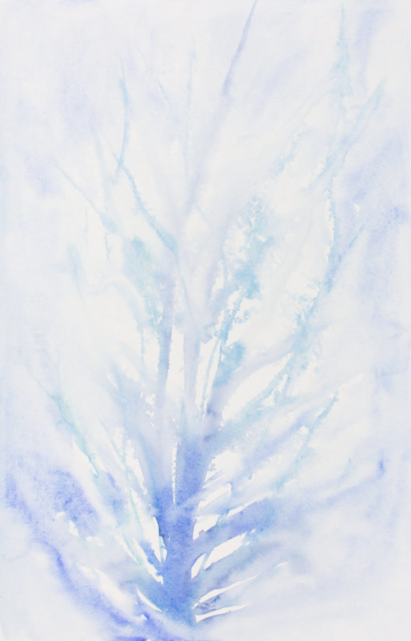 Abstract Blue by Brenna O'Toole