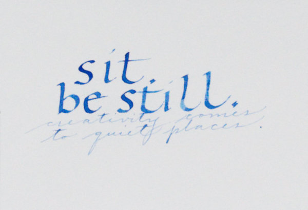 Sit, Be Still by Brenna O'Toole