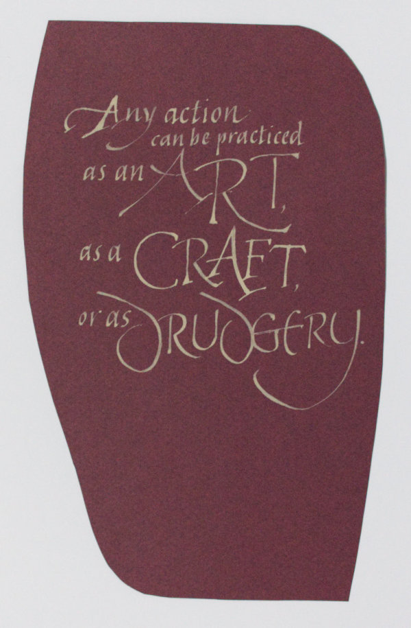 Art, Craft, Drudgery by Brenna O'Toole