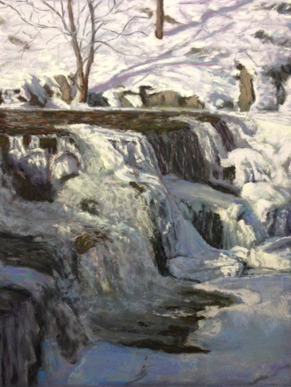 Frozen Falls II by Brenna O'Toole