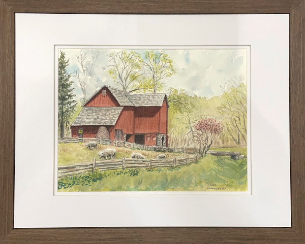 Spring at Greenbank Mills & Philips Farm by Penn Tomassetti