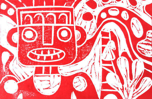 Red Impression, Image 1.