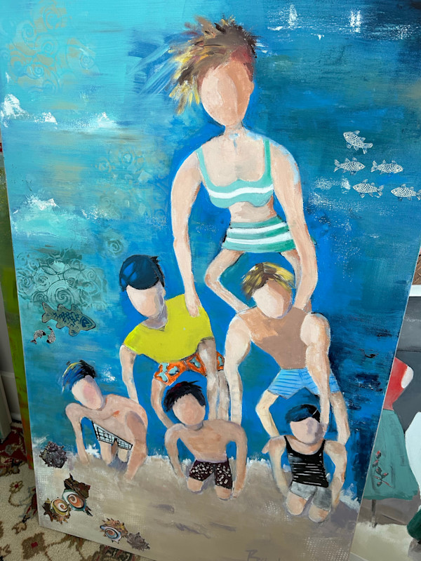 Beach Pyramid by jane berke