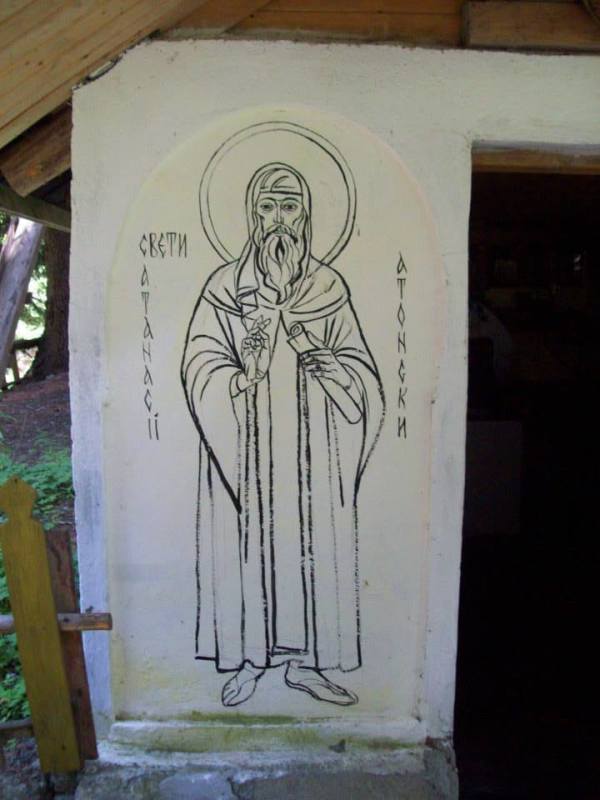 St Athanasios of Athos - preliminary work