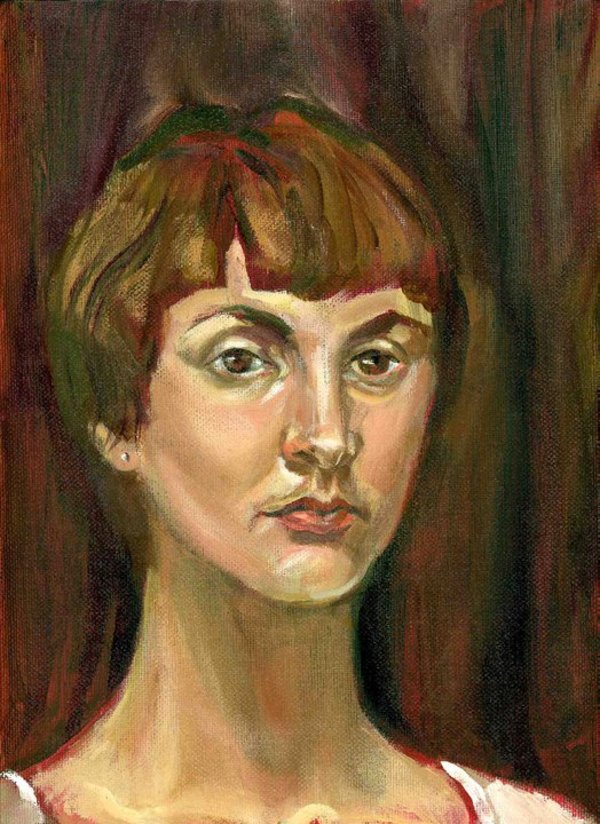 Selfportrait by Gallina Todorova