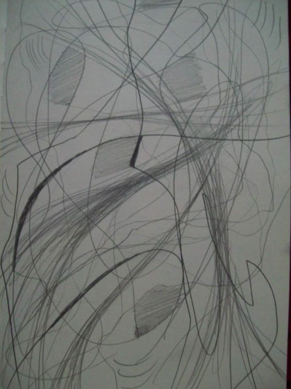 Pencil Abstraction 2 by Gallina Todorova