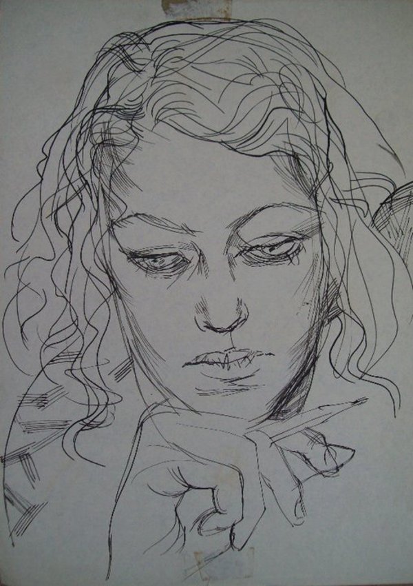 Kristiana - student at the Art Academy by Gallina Todorova