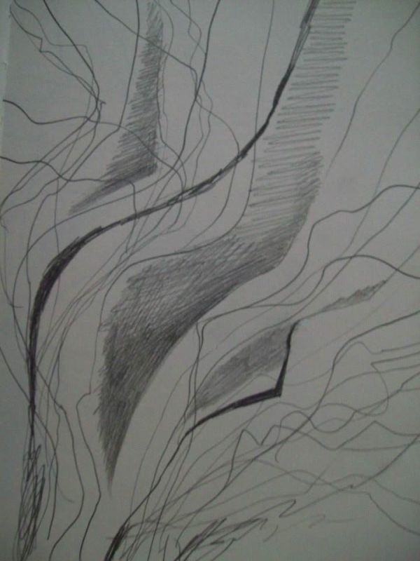 Pencil Abstraction 3 by Gallina Todorova