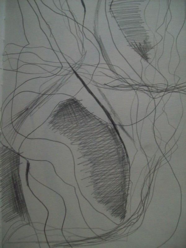 Pencil Abstraction 4 by Gallina Todorova