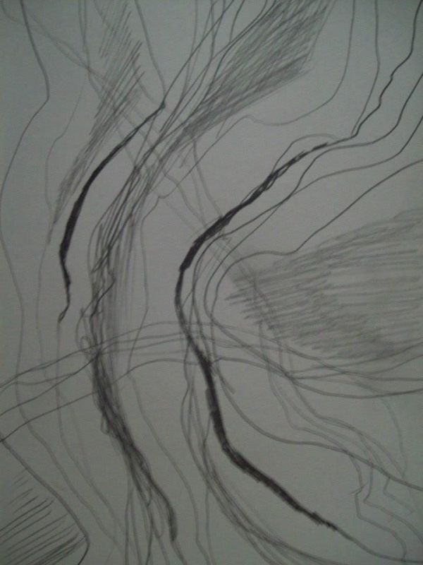 Pencil Abstraction 6 by Galina Todorova