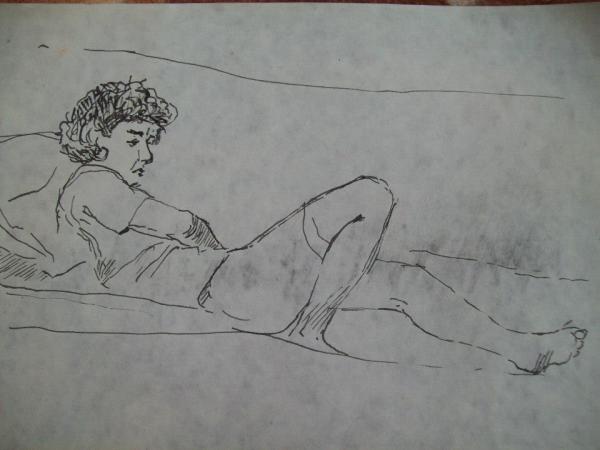 Figure Sketch by Gallina Todorova