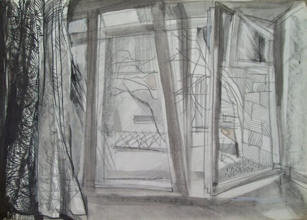 Window at Sonya's by Gallina Todorova