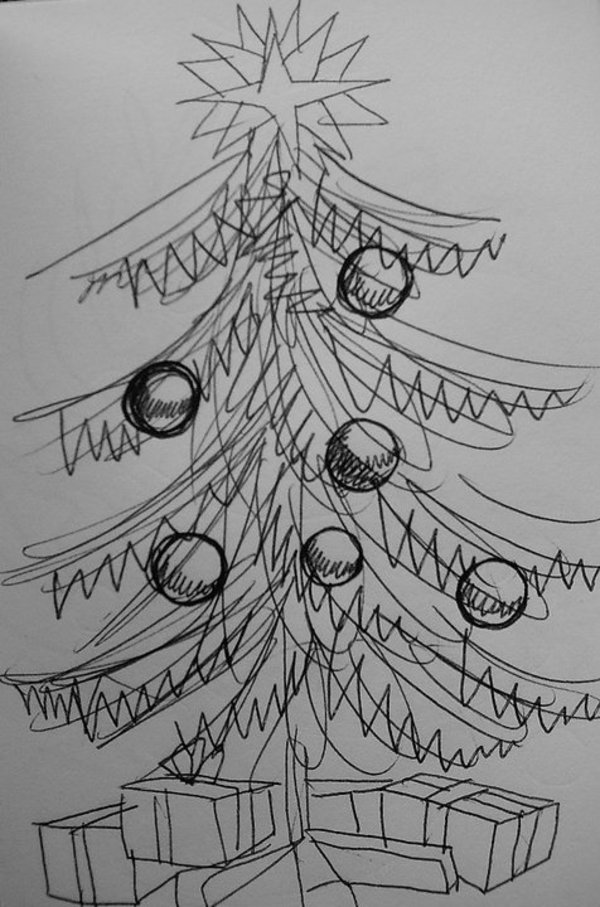 Christmas tree by Gallina Todorova