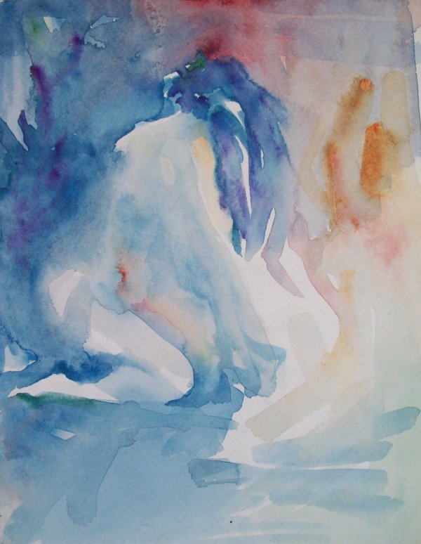 Nude by imagination by Gallina Todorova