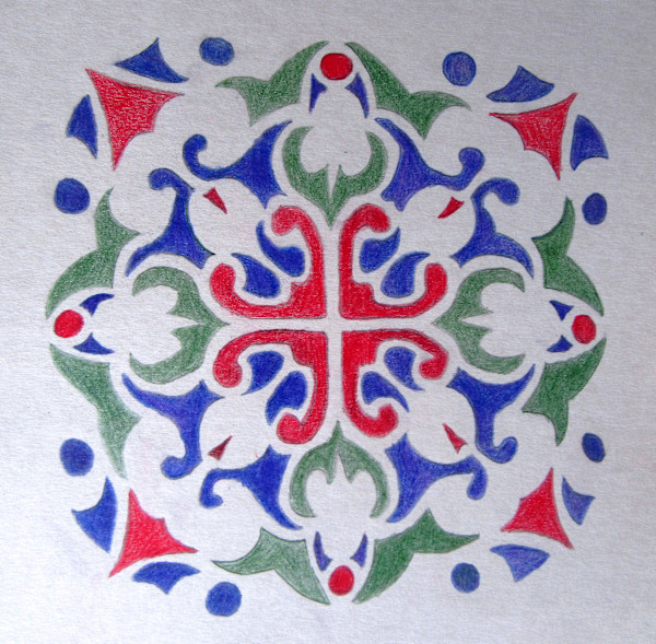 Ornament by Momchil Vidolov after Joel Gabbert by Galina Todorova