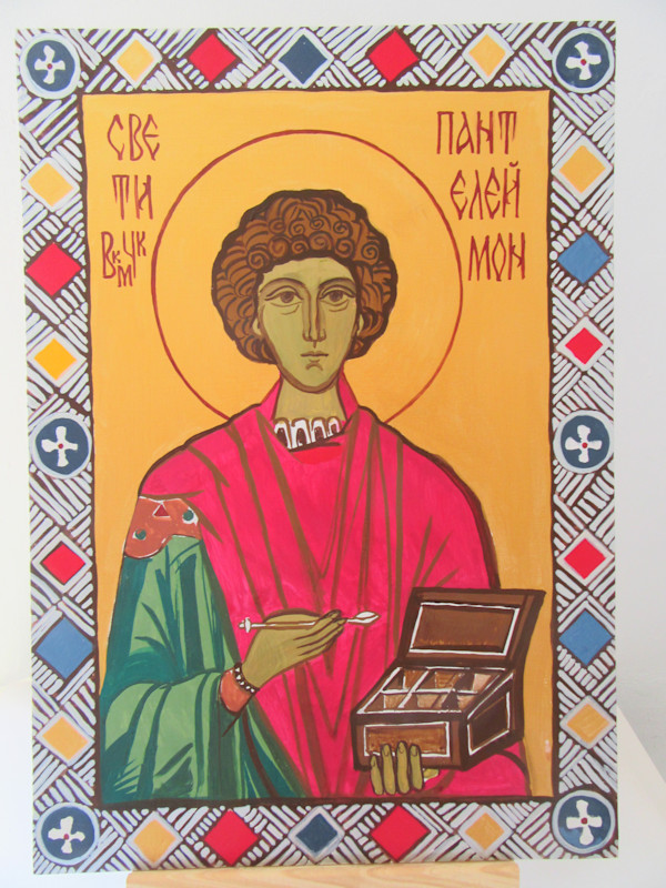 St Panteleymon by Galina Todorova