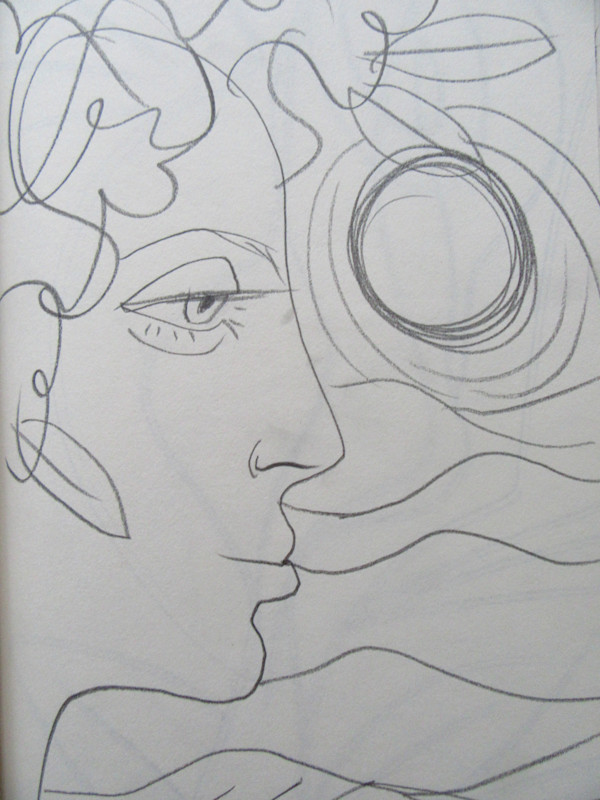 Female Profile by Galina Todorova