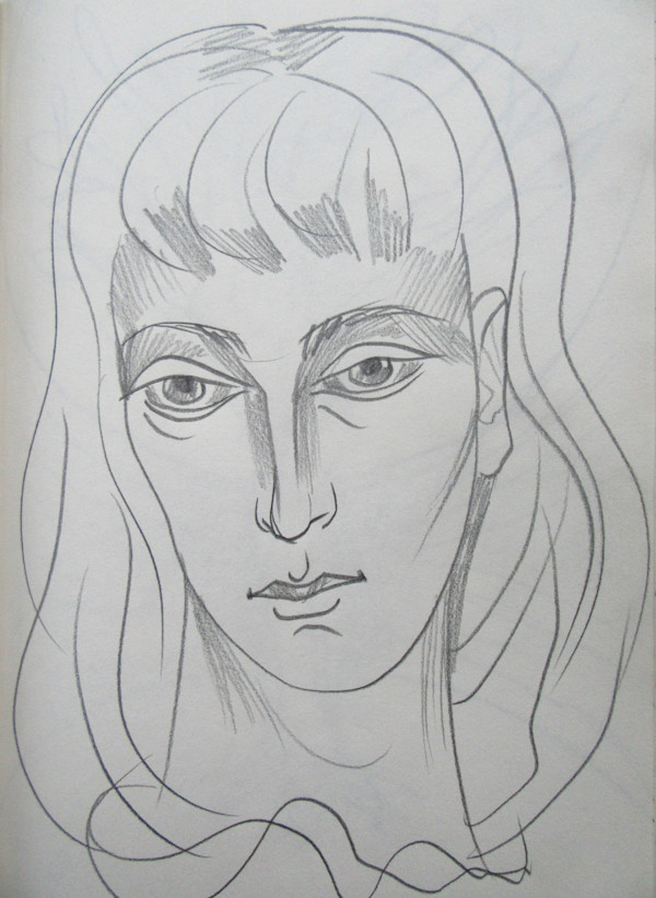 Young Woman by Galina Todorova