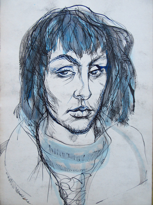 Selfportrait 1994 by Galina Todorova
