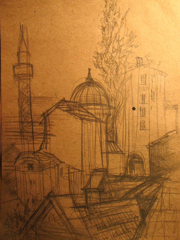 Kappana area in Plovdiv, Bulgaria by Galina Todorova