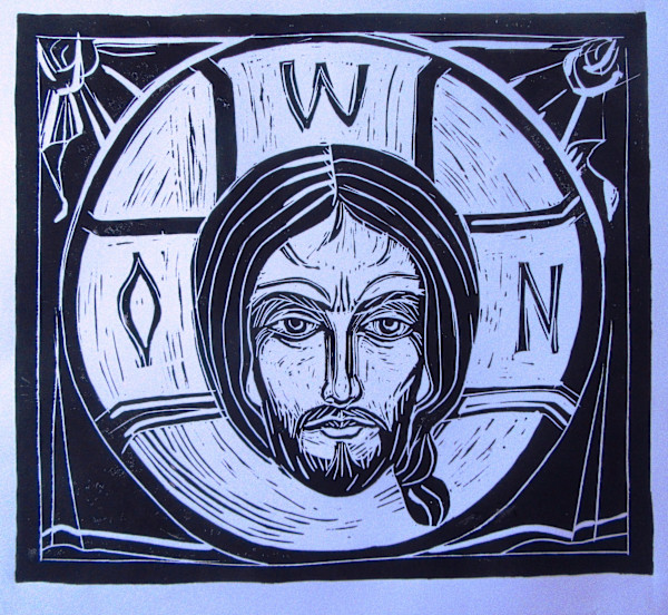 Jesus Christ , Mandylion by Galina Todorova, Image 1.