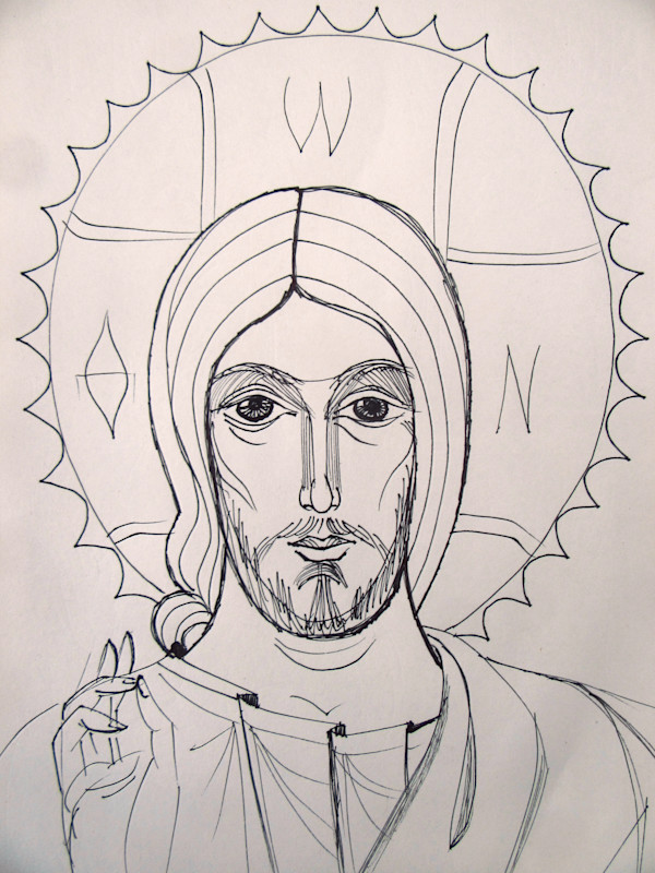 Jesus Christ by Galina Todorova