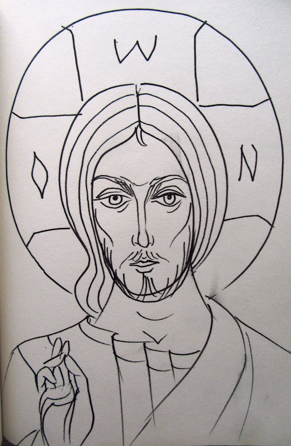 Jesus Christ, blessing by Galina Todorova, Image 1.