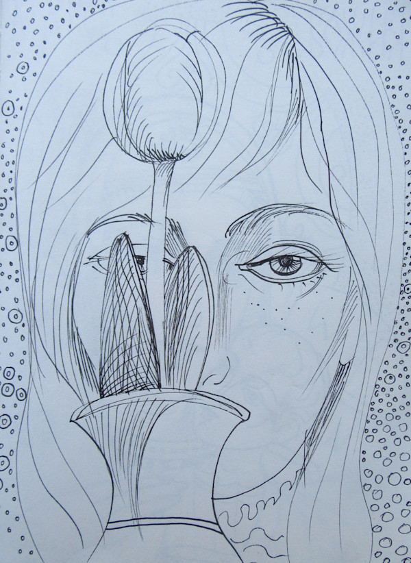 Girl with  tulip by Galina Todorova, Image 1.