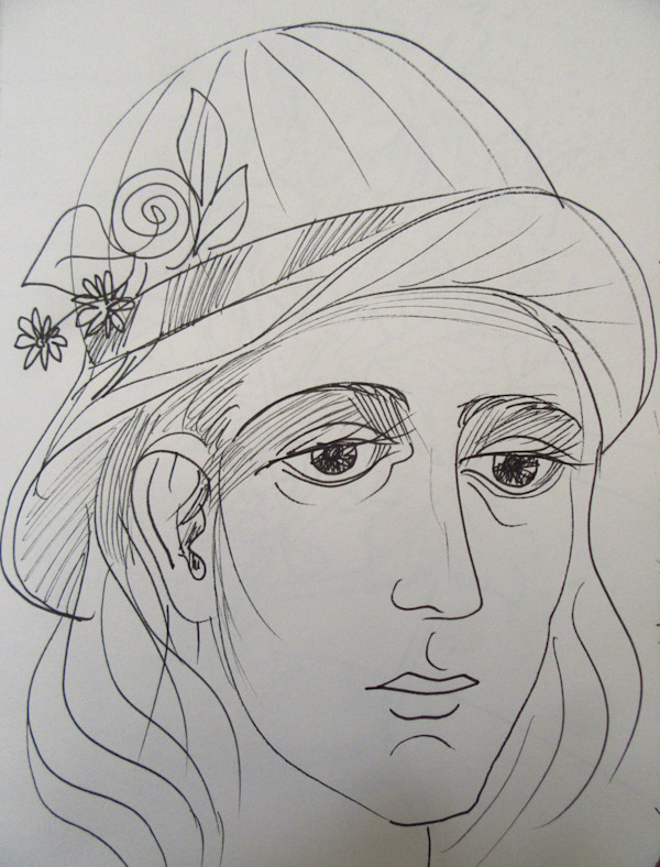Girl with a hat by Galina Todorova, Image 6.