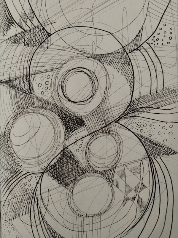 Abstract composition by Galina Todorova