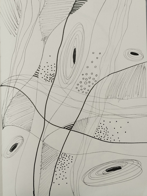 Abstract composition by Galina Todorova, Image 1.