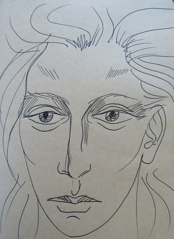 Portrait of a young woman by Galina Todorova, Image 1.