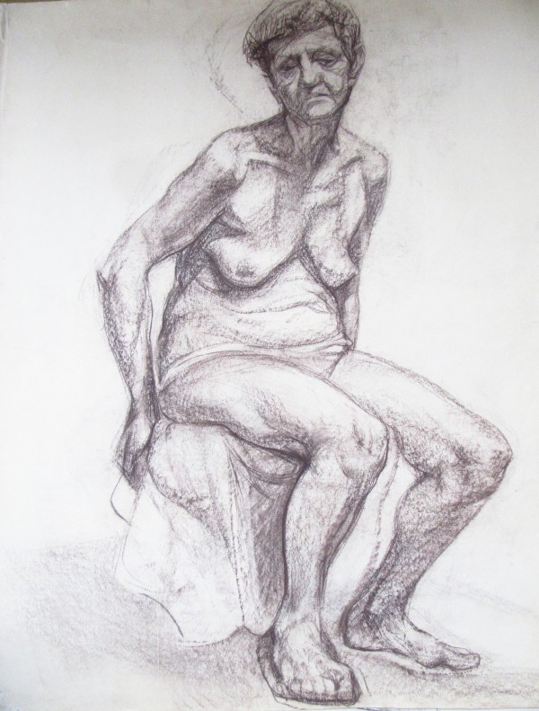 Art Academy Nude Sanguine by Gallina Todorova