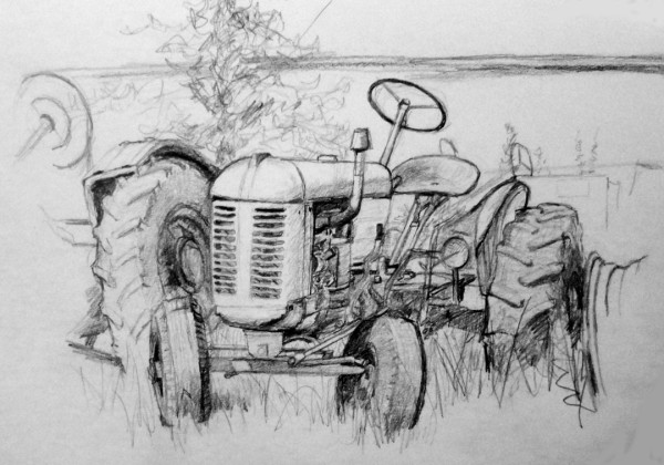 Tractor by Laurie Waite-Fellner