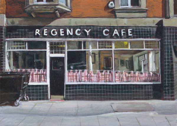 Regency Cafe by Michelle Heron