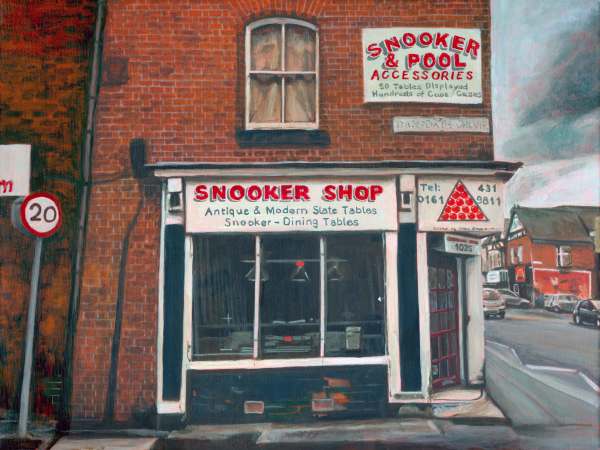 Snooker Shop, Manchester by Michelle Heron