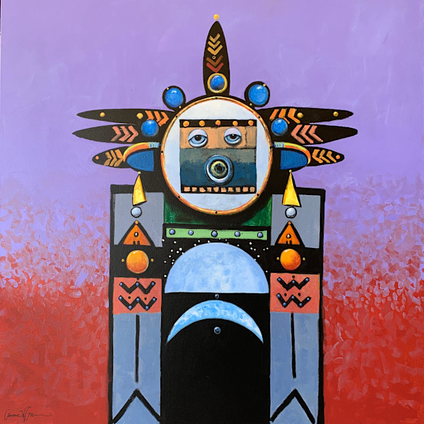 Moon Kachina by Lawrence Lee, Image 1.