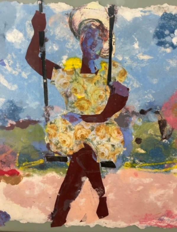 Girl on Swing by Preston Sampson