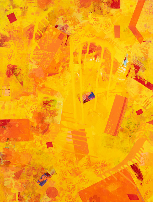 Yellow Composition by Lionel Lofton, Image 2.